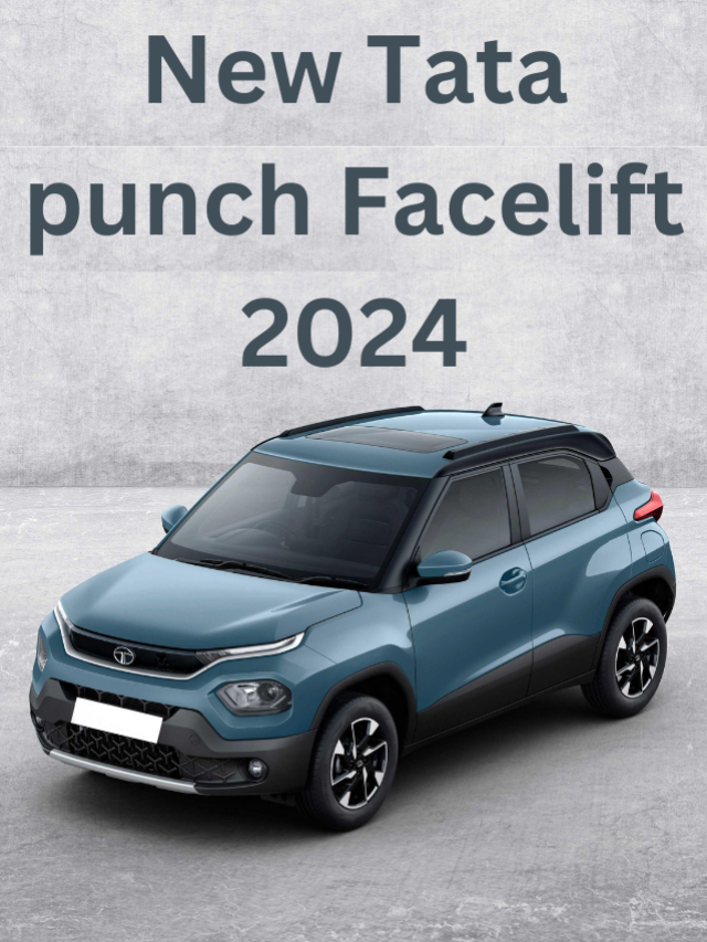 New Tata punch Facelift 2024 (1)